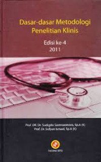 Image of Dasar-Dasar Metodologi Penelitian Klinis