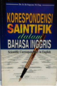 Korespondensi Saintifik dalam Bahasa Inggris