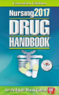 Nursing 2017; Drug Handbook